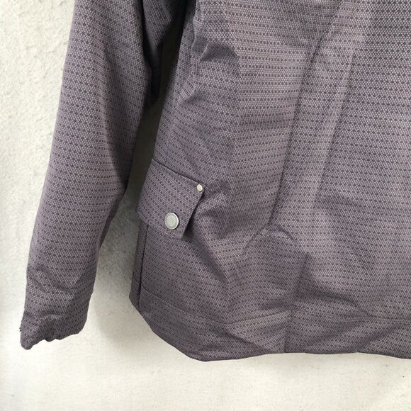 Core Powder Room Jacket Women Medium Gray Snowboarding 5000mm Ski Lined Outdoor - Picture 15 of 16